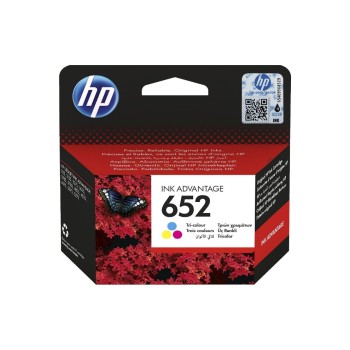 HP Tinte Nr. 652 - Dreifarbig CMY (F6V24AE), Seitenkapazität ~ 200 Seiten
