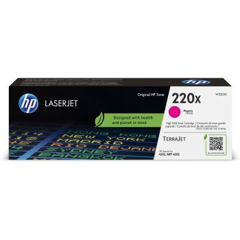 HP Toner 220X - Magenta (W2203X), Seitenkapazität ~ 5'500 Seiten HP Toner 220X - Magenta (W2203X), Seitenkapazität ~ 5'500 Seiten