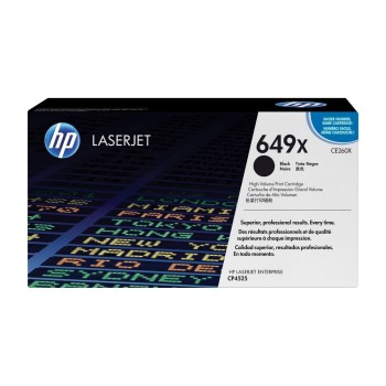 HP Toner 649X - Black (CE260X), environ 17'000 pages HP Toner 649X - Black (CE260X), environ 17'000 pages