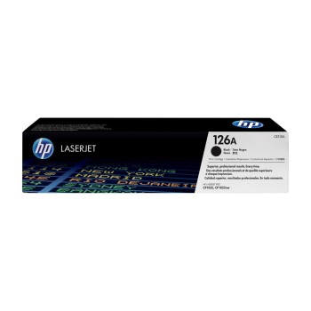 HP Toner 126A - Black (CE310A), environ 1'200 pages HP Toner 126A - Black (CE310A), environ 1'200 pages