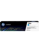 HP Toner 126A - Cyan (CE311A), about 1'000 pages