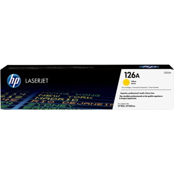 HP Toner 126A - Yellow (CE312A), environ 1'000 pages HP Toner 126A - Yellow (CE312A), environ 1'000 pages