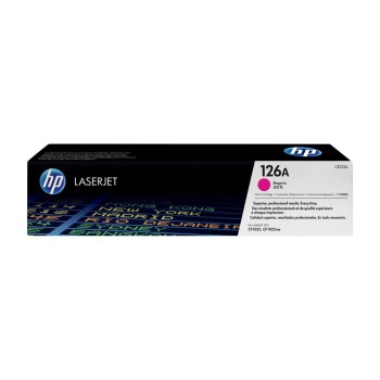 HP Toner 126A - Magenta (CE313A), environ 1'000 pages HP Toner 126A - Magenta (CE313A), environ 1'000 pages