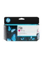 HP Tinte Nr. 738 - Magenta (498N6A), DesignJet T850, T950, 130ml