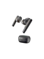 Poly Voyager Free 60+,MS,USB-C,Black, Touchscreen Charge Case