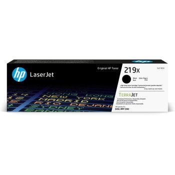 HP Toner 219X - Black (W2190X), Seitenkapazität ~ 3'200 Seiten HP Toner 219X - Black (W2190X), Seitenkapazität ~ 3'200 Seiten