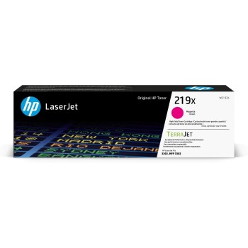 HP Toner 219X - Magenta (W2193X), Seitenkapazität ~ 2'500 Seiten HP Toner 219X - Magenta (W2193X), Seitenkapazität ~ 2'500 Seiten