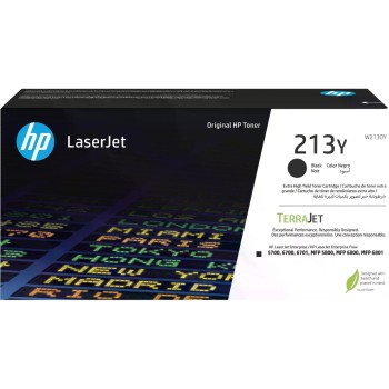 HP Toner 213Y - Black (W2130Y), Seitenkapazität ~ 18'000 Seiten HP Toner 213Y - Black (W2130Y), Seitenkapazität ~ 18'000 Seiten