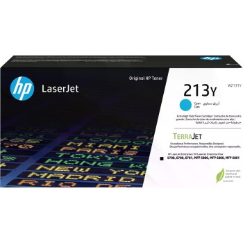 HP Toner 213Y - Cyan (W2131Y), Seitenkapazität ~ 12'000 Seiten HP Toner 213Y - Cyan (W2131Y), Seitenkapazität ~ 12'000 Seiten