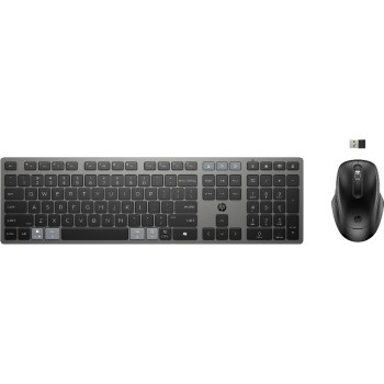 HP 725 Wireless Tastatur & Maus Set, Black, 2.4 GHz,Bluetooth, CH-Layout, Supercap HP 725 Wireless Tastatur & Maus Set, Black, 2.4 GHz,Bluetooth, CH-Layout, Supercap