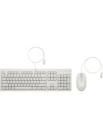 HP 225 Tastatur-Maus Set Weiss, Wired,USB-A,1200 DPI