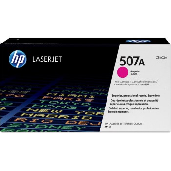 HP Toner 507A - Magenta (CE403A), environ 6'000 pages HP Toner 507A - Magenta (CE403A), environ 6'000 pages