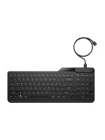 HP 405 Wired Desktop Keyboard, Wired,USB-C,Adapter USB-A,CH-Layout