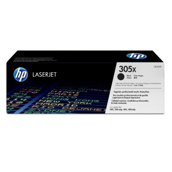 HP Toner 305X - Black (CE410X), environ 4'000 pages HP Toner 305X - Black (CE410X), environ 4'000 pages