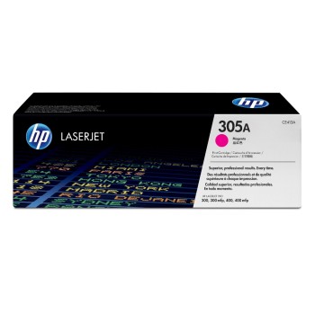 HP Toner 305A- Magenta (CE413A), environ 2'600 pages HP Toner 305A- Magenta (CE413A), environ 2'600 pages