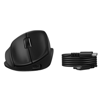 HP 725M Ergonomique, inclinaison de 21°, 7 touches, sans fil, noir