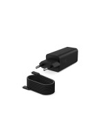 HP Chargeur mural GaN de 65 W Chargeur USB-C GaN Nano 65 W, noir