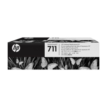 Encre HP Druckkopf-Austauschkit C1Q10A, Nr. 711, bk,c m,y, DesignJet T120, T520 Encre HP Druckkopf-Austauschkit C1Q10A, Nr. 711, bk,c m,y, DesignJet T120, T520