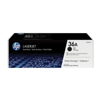 Toner CB436AD Nr. 36A schwarz 2x 2000 Seite, LaserJet M1120 MFP, M1120n MFP, M1522n Toner CB436AD Nr. 36A schwarz 2x 2000 Seite, LaserJet M1120 MFP, M1120n MFP, M1522n
