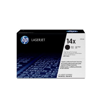 Toner HP CF214X schwarz Nr. 14X, 17'500 S., LaserJet Enterprise 700 Printer M712dn Toner HP CF214X schwarz Nr. 14X, 17'500 S., LaserJet Enterprise 700 Printer M712dn