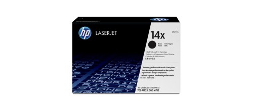 Toner HP CF214X black Nr. 14X, 17'500 S., LaserJet Enterprise 700 Printer M712dn