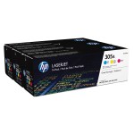 HP Toner 305A - CMY 3er-Pack (CF370AM), pageskapazität 3x ~ 2600 pages