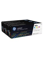 HP Toner 305A - CMY 3er-Pack (CF370AM), pageskapazität 3x ~ 2600 pages