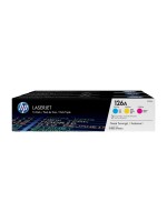 HP Toner 126A - CMY 3er-Pack (CF341A), about je 1'000 pages