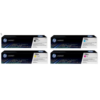HP Rainbow Kit CE310A-CE313A, Color Laserjet CP1025