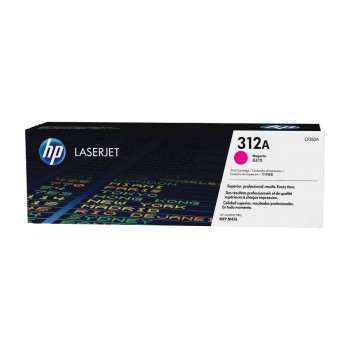HP Toner 312A - Magenta (CF383A), environ 2'700 pages HP Toner 312A - Magenta (CF383A), environ 2'700 pages