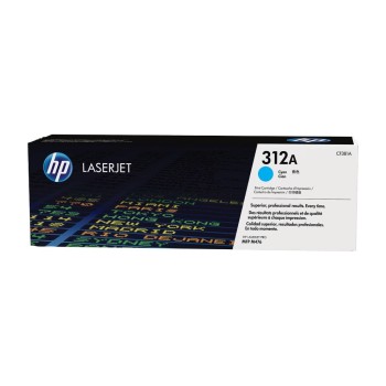 HP Toner 312A - Cyan (CF381A), environ 2'700 pages HP Toner 312A - Cyan (CF381A), environ 2'700 pages