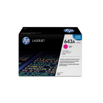 HP Toner 643A - Magenta (Q5953A), environ 1'0000 pages HP Toner 643A - Magenta (Q5953A), environ 1'0000 pages