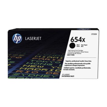 HP Toner 654X - Black (CF330X), environ 20'500 pages HP Toner 654X - Black (CF330X), environ 20'500 pages