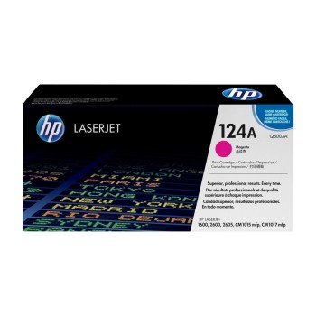 HP Toner 124A - Magenta (Q6003A), environ 2'000 pages HP Toner 124A - Magenta (Q6003A), environ 2'000 pages
