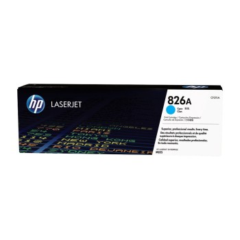 HP Toner 826A - Cyan (CF311A), environ 31'500 pages HP Toner 826A - Cyan (CF311A), environ 31'500 pages
