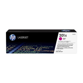 HP Toner 201X - Magenta - CF403X - environ 2'300 pages - laserJet Pro M252 / MFP M277 