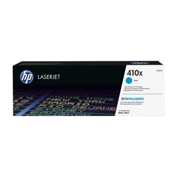 HP Toner 410X - Cyan (CF411X), environ 5'000 pages HP Toner 410X - Cyan (CF411X), environ 5'000 pages