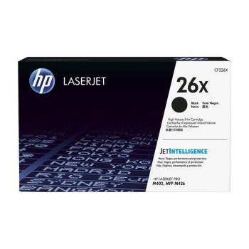 HP Toner 26X - Black (CF226X), environ 9'000 pages HP Toner 26X - Black (CF226X), environ 9'000 pages