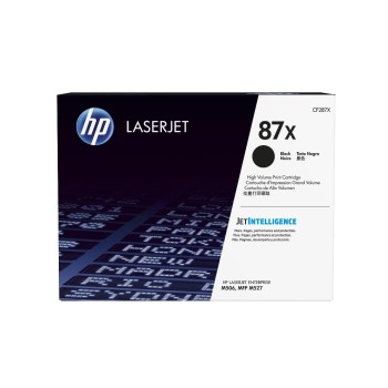 HP Toner 87X - Black (CF287X), Seitenkapazität ~ 18'000 Seiten HP Toner 87X - Black (CF287X), Seitenkapazität ~ 18'000 Seiten