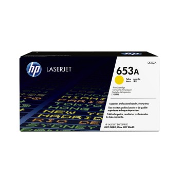 HP Toner 653A - Yellow (CF322A), environ 16'500 pages HP Toner 653A - Yellow (CF322A), environ 16'500 pages