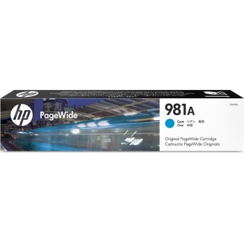 HP Ink Nr. 981A - Cyan (J3M68A), about 6'000 pages HP Ink Nr. 981A - Cyan (J3M68A), about 6'000 pages