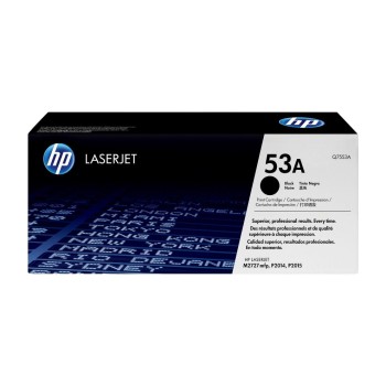 HP Toner 53A - Black (Q7553A), Seitenkapazität 3'000 Seiten HP Toner 53A - Black (Q7553A), Seitenkapazität 3'000 Seiten