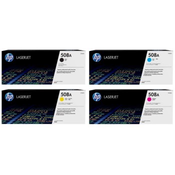 HP Kits arc-en-ciel Nr. 508A (CF360A-CF363A) BL/C/M/Y HP Kits arc-en-ciel Nr. 508A (CF360A-CF363A) BL/C/M/Y