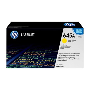 HP Toner 645A - Yellow (C9732A), environ 12'000 pages HP Toner 645A - Yellow (C9732A), environ 12'000 pages