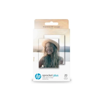 HP ZINK Sticky Fotopapier Plus, 5,8x8,7 cm, 20 Blatt, 258g/m2