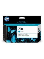 HP Tinte Nr. 730 - Cyan (P2V62A), Tintenvolumen 130 ml