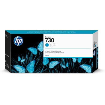 HP Encre Nr. 730 (P2V68A) Cyan HP Encre Nr. 730 (P2V68A) Cyan