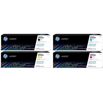 HP Kits arc-en-ciel Nr. 203A (CF540A-CF543A) BL/C/M/Y HP Kits arc-en-ciel Nr. 203A (CF540A-CF543A) BL/C/M/Y