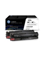 HP Toner 410X - Black 2er-Pack (CF410XD), Seitenkapazität 2x ~ 6'500 Seiten