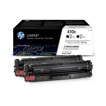 HP Toner 410X - Black 2er-Pack (CF410XD), Seitenkapazität 2x ~ 6'500 Seiten